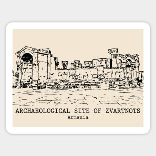 Archaeological Site of Zvartnots - Armenia Sticker
